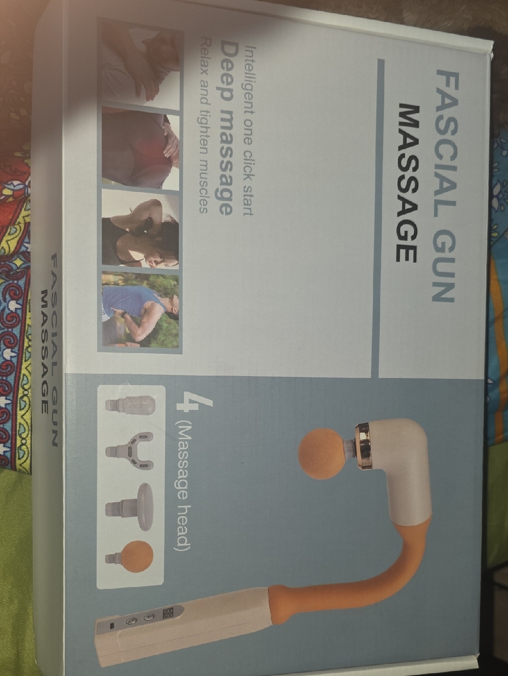 Fascial Gun Massage Device - Orange